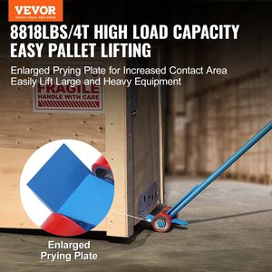 Extracteur de barre de levier de naufrageur de pont en acier au carbone Q235 de 60 pouces pièces d'équipement de manutention de panneau sans effort efficace - Product Image 2