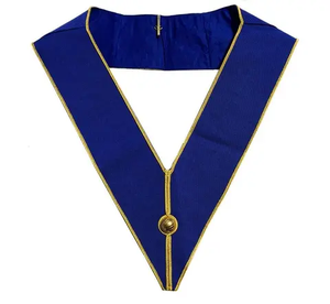 Custom <b>Collars</b> for Sale Masonic Lodge <b>Metal</b> Working Tools Silver Chain <b>Collar</b> & Velvet Backing - Product Image 4