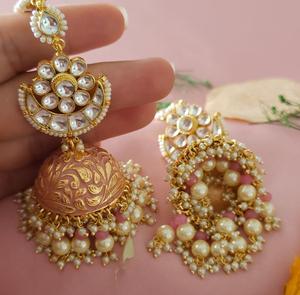 Pendientes de Lujo de Primera Calidad en Latón Chapado en Oro con Moissanita, Diseño de Gota, para Mujer, Estilo Nocturno, para Fiestas, Colección de Moda - Product Image 2