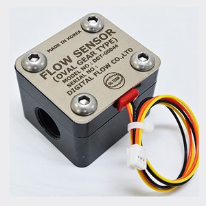 Débitmètre ultra-ovale numérique DGT-008AI coréen, capteur de débit à engrenages ovales en aluminium, filetage interne PT 3/8 - Product Image 4