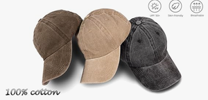 Washed <b>Plain</b> Vintage Polyester <b>Baseball</b> <b>Cap</b> Adjustable Twill Low Profile Unstructured Classic Dad Hat Men 3D Embroidery Party - Product Image 6