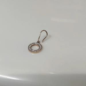 Pendientes de Oro de 14K con Diamantes Cultivados en Laboratorio, Diseño Circular, 0.22ctw, Certificados por IGI, Pequeños Diamantes Colgantes, Joyería Minimalista para Mujer - Product Image 5