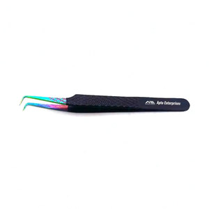 Pinces à cils de qualité supérieure et durables, boîte personnalisée, impression de logo sur mesure, pinces faites à la main, outils de soins de beauté - Product Image 1