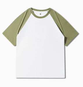 Camisetas personalizadas al por mayor de alta calidad con diseño personalizado, bloques de color, 100% algodón, 260 gramos, ropa, camisetas para hombre - Product Image 4