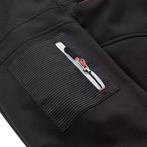 เสื้อแจ็คเก็ตซอฟต์เชลล์แบบกำหนดเองสำหรับ OEM กันน้ำ กันลม ระบายอากาศได้ดี เหมาะสำหรับงานกลางแจ้งในฤดูหนาว เสื้อแจ็คเก็ตซอฟต์เชลล์เพื่อความปลอดภัย - Product Image 4