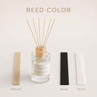 Diffuseur de parfum en rotin écologique à marque privée 100 ml avec bouchon en bois et parfum de jasmin, senteur longue durée pour la maison et le bureau