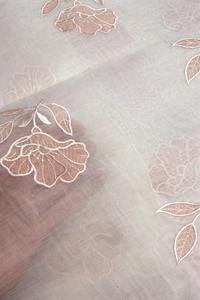 Tissu en Chiffon Brodé Malty Dobby 100% Polyester Respirant Écologique pour Mariage, Couleurs Personnalisées, Fournisseur Textile Export - Product Image 5