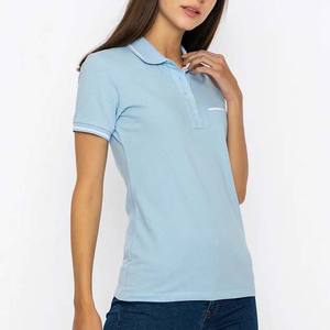 Camiseta de Golf Informal de Punto 100% Algodón, Ligera, de Alta Calidad, a Precio Económico, para Mujer, Antiarrugas y de Secado Rápido - Product Image 2