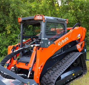เครื่องตัดไม้สำหรับรถตักล้อยางขนาดเล็ก Kubota SVL65-2 อุปกรณ์เสริมสำหรับงานป่าไม้ กำจัดไม้ซุง กำจัดตอไม้ งานหนัก - Product Image 1