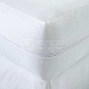 Cubrecolchón Impermeable de Bajo Precio con Tela de Poliéster Suave y Costuras Resistentes - Product Image 3