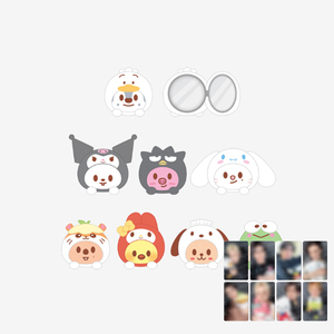 Stray Kids PLUSH <b>MIRROR</b> - SKZOO X SANRIO CHARACTERS Children's Paper & <b>Plastic</b> Music Keyring - Product Image 1