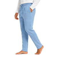 Pantalon de jogging pour homme, coupe slim, en maille gaufrée, décontracté, texturé, avec taille élastique et cordon de serrage, confortable, bas de sport pour homme en maille gaufrée