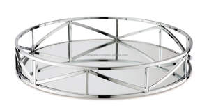 ถาดเสิร์ฟโลหะในรูปลักษณ์ใหม่สำหรับเสิร์ฟอาหารและของตกแต่ง - Product Image 6