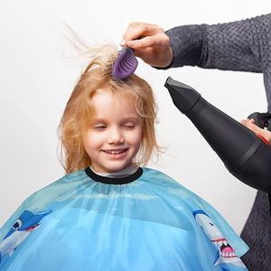 Capa de Peluquería Elegante, de Poliéster, Impermeable, Ecológica, con Cintura Ajustable, Profesional, para Salón de Belleza, Barbería, Corte y Recorte de Cabello, OEM - Product Image 5