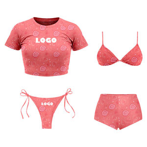 Conjunto de Bikini Floral para Mujer, Traje de Baño de Dos Piezas Premium, Ropa de Playa para Verano - Product Image 2