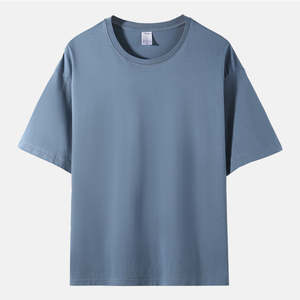 BlanqWear <b>Mens</b> O-Neck Short Sleeve Fleece Formal <b>T</b>-<b>Shirt</b> Loose <b>Fit</b> Premium 100% Cotton 280g Anti-Bacterial Quick <b>Dry</b> - Product Image 3