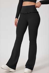 High Waist <b>Flare</b> Yoga Pants Women Squat Proof Tummy Control Bootcut <b>Leggings</b> Skinny Elastic Waist Workout Gym - Product Image 4