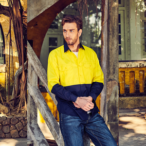 Vêtements de sécurité personnalisés en gros, vêtements de travail réfléchissants, chemises de travail pour hommes - Product Image 5