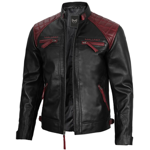 Chaqueta de cuero para motocicleta para hombre, ropa de carreras, la más popular, en oferta. - Product Image 5