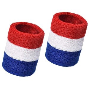 Bracelet de sport pour hommes et femmes, bandeau absorbant la transpiration en tissu éponge pour le tennis, le basketball, la course à pied et la gym - Product Image 4
