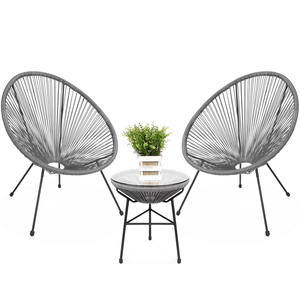 Viet Nam PE Wicker Gargen Set de 3PCS BSCI Factory Garden Sets - Product Image 1