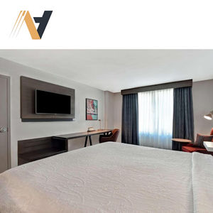 Ensemble de meubles de chambre à coucher moderne Twin XL pour hôtel, pour la rénovation de la chambre d'hôtes et l'usage commercial, Hilton Garden Inn - Product Image 2