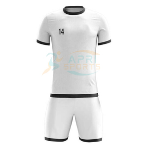 En stock, uniformes de football rayés verts pour hommes, service OEM, fabrication au Pakistan, vêtements d'entraînement, ensemble d'uniformes de football - Product Image 5