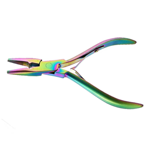 Último juego completo de herramientas profesionales para extensiones de cabello de acero inoxidable de alta calidad para uso en salón, precio al por mayor. - Product Image 1