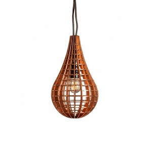 Lámpara Colgante de Cerámica Hecha a Mano, Diseño Rústico Moderno, Incluye Perforaciones Decorativas Cortadas a Mano que Permiten Proyectar Patrones de Luz - Product Image 4