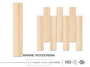 กระเบื้องพอร์ซเลนเคลือบดิจิตอลหรูหรา ขนาด 8x48 นิ้ว สำหรับปูพื้นแบบแผ่น สำหรับงานตกแต่งภายในและโครงการก่อสร้างที่มีสไตล์ - Product Image 5