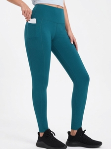 Women Gym <b>Leggings</b> With Phone Pocket High Waist Custom Workout Yoga Fitness Pants Private Label Activewear - Product Image 5