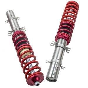 Kit de suspension Coilovers à hauteur réglable pour VW Golf MK4 2WD 1998-2005 A4 ressorts hélicoïdaux uniquement - Product Image 5
