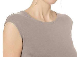 Women's <b>Red</b> Sleeveless Knit Tank <b>Top</b> O-Neck Solid Color Casual Regular Length - Product Image 4