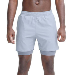 Shorts de sport double couche personnalisés pour hommes, 2-en-1, pour la gym et le fitness, fabricant OEM, marque privée, fournisseur de vêtements de sport haut de gamme en gros - Product Image 6