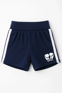 Shorts de boxe prêts pour l'entraînement, en tissu polyester, design personnalisé par sublimation, logo brodé, respirant, taille personnalisée - Product Image 2