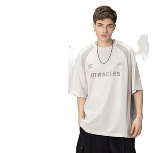 Trendy Retro <b>Y2K</b> Streetwear Casual T-<b>Shirt</b> 100% Cotton High Quality Lightweight Breathable Custom Logo Printed From Vietnam - Product Image 1