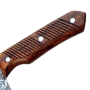 Couteaux de cuisine professionnels personnalisés avec une large lame rectangulaire en acier et un manche en bois confortable pour la cuisine commerciale et le quotidien - Product Image 4