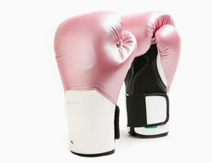 En gros, Mitaines de boxe et de kickboxing en cuir rose et blanc, ventilées, pour l'entraînement et la cible - Product Image 6
