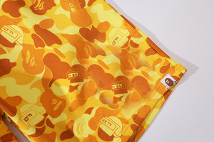 Men's Customizable Breathable Yellow Camouflage Print Board <b>Shorts</b> Mid Waist Quick Dry Casual Swimwear - Product Image 6