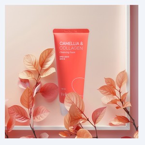 โฟมล้างหน้า Felicia Cleansing Foam Collagen ผลิตภัณฑ์บำรุงผิวหน้าสำหรับทุกเพศ ขนาด 100 มล. ผลิตในเกาหลี ของแท้จากเกาหลี - Product Image 4