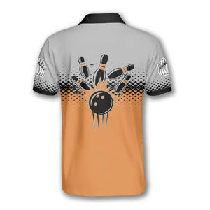 Camiseta Deportiva de Secado Rápido para Correr, Sublimación, Ropa Deportiva, Camiseta de Fitness 2025, Camisetas Polo de Boliche para Hombre - Product Image 3