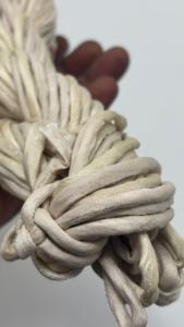 Natural Sari Silk Ribbon Cord for Jewelry Making Textile Crafts Weaving Embroidery DIY Decorative <b>Yarn</b> - Product Image 3