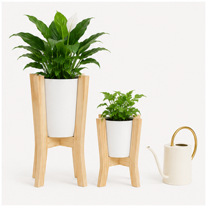 Eco-friendly Modern Wood Plant Stand Indoor Flower <b>Pot</b> <b>Holder</b> for Living Room Decor Solid Wood Planter Rack In Best Price - Product Image 2
