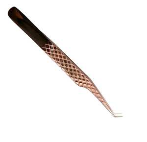 Pinzas para Pestañas con Logotipo Personalizado al por Mayor, Pinzas para Extensión de Pestañas - Product Image 3