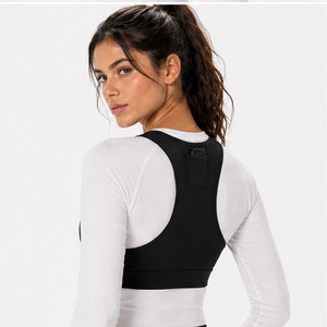 Gilet de sport M Fitness personnalisé OEM unisexe avec suivi GPS, soutien élevé, respirant, col en U, en maille, décoratif, en polyester/nylon - Product Image 4