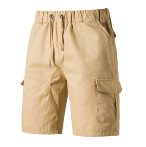 Heren boardshorts met kleurblokken, sneldrogend, elastische taille, tot halverwege de knie, sportief casual zwemkleding, rood-blauw paneeldesign - Product Image 4