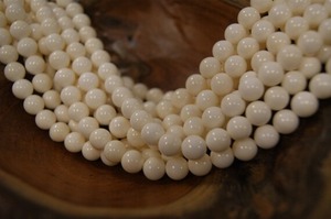 Cuentas Irregulares Talladas en Hueso Natural, Hechas a Mano, Ecológicas, Certificadas por Terceros, Color Blanco Crema, Tamaños Personalizados, Sueltas para Joyería - Product Image 4