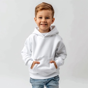 Sweat à capuche décontracté à carreaux pour enfants, fabricant en gros, sweat à capuche doux en polaire pour garçons et filles, vêtements personnalisés avec logo - Product Image 3