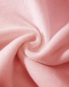Women's Pink Regular Hooded Zipper Sweatshirt Solid Color Long Sleeve Fleece Breathable Eco-Friendly Winter Wear - Product Image 4