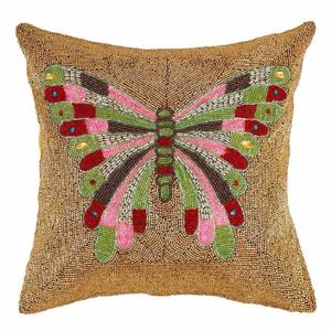 Housse de coussin carrée en verre perlé à motif floral moderne 40x40cm, housse de coussin décorative pour canapé-lit - Product Image 5